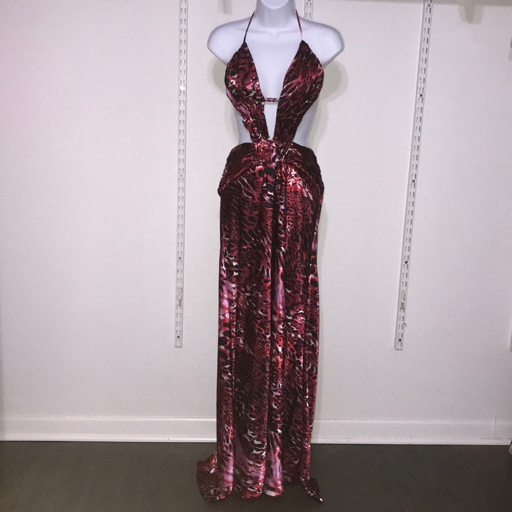 Sexy, strappy, maxi dress